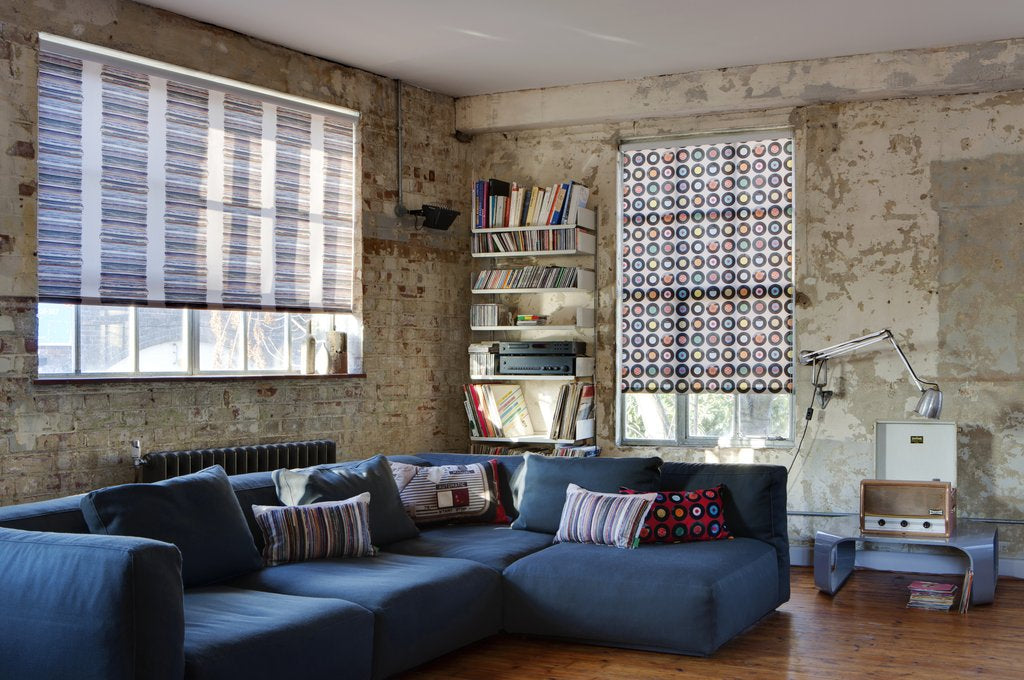 Roller Blinds in Designer Fabrics Paul Christian Bristol