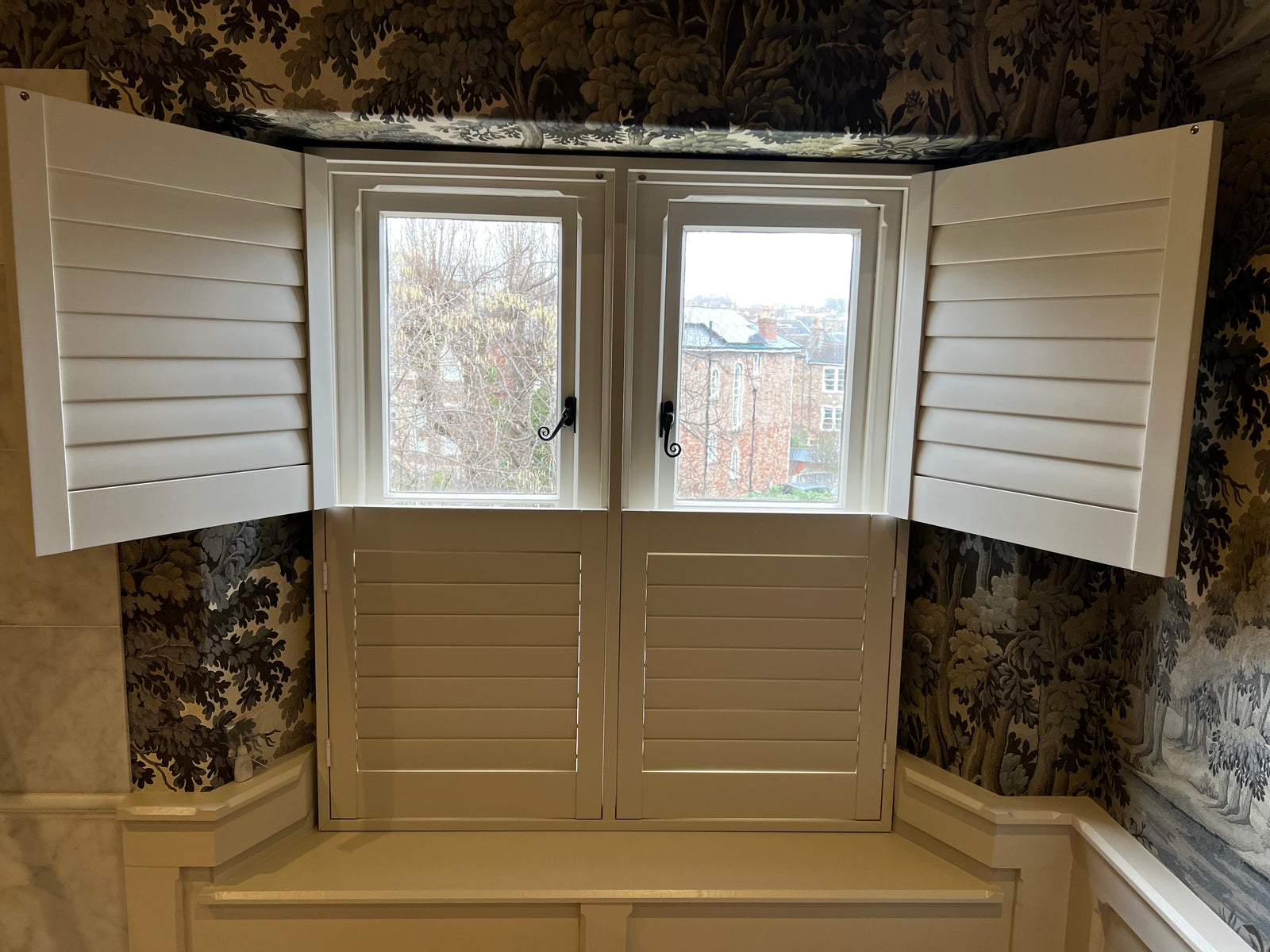 tier on tier shutters fitted by Paul Christian Bristol and Bath