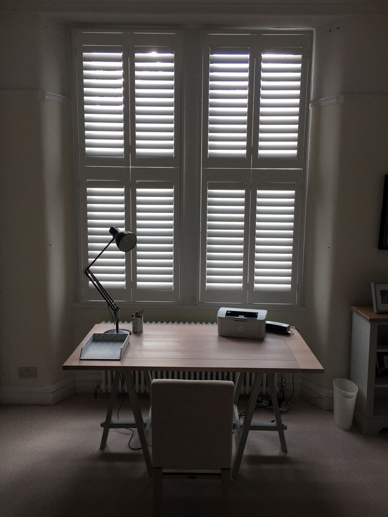 office at home shutters by Paul Christian Bristol