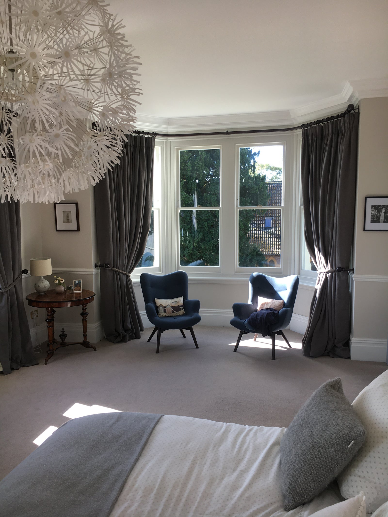 Full length curtains from Paul Christian Bristol and Bath